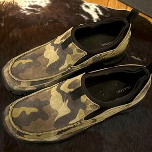 Land's End All Weather Suede Moccasin size 10D